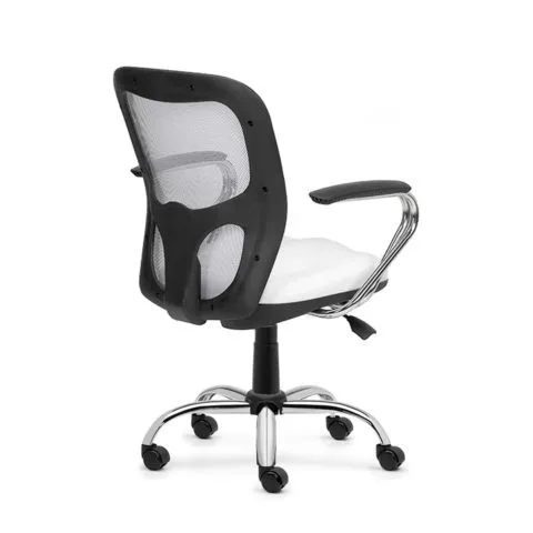Silla India Cromada vista 3