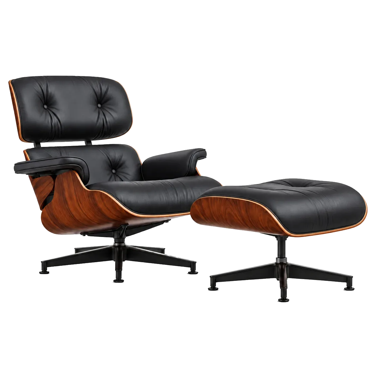 Sillon Eames Lounge con Otomana